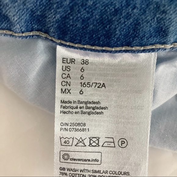 Stretch Denim Shorts - Picture 9 of 11